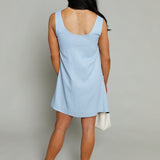 Brylee Embellished Mini Shift Dress