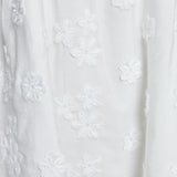 Marci Embroidered Mini Babydoll Dress