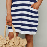 Myla Sleeveless Striped Mini Dress