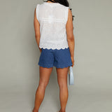 Ginny Eyelet Tank Top
