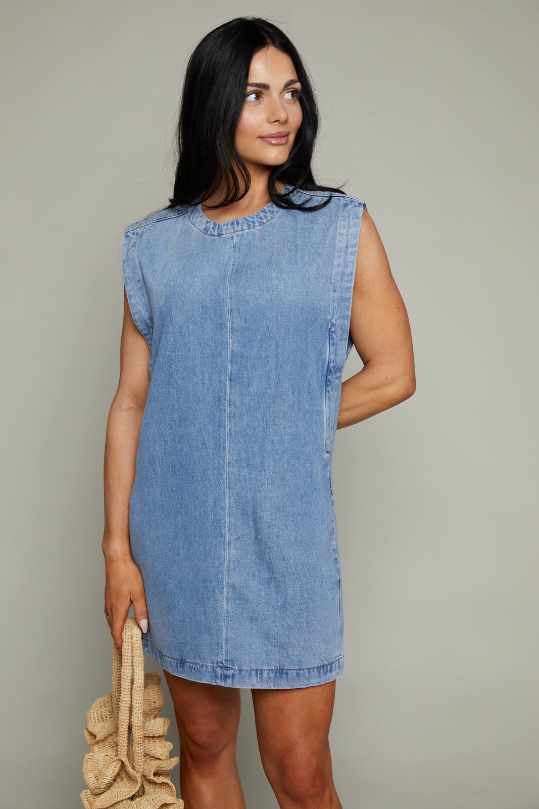 Gabrielle Structured Mini Dress – No. 14