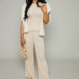 Jude Floral Lace Wide Leg Pants