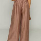 Alondra Crinkle Relaxed Wide Leg Pants