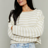 Sansa Striped Pullover Sweater