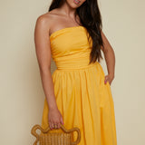 Kate Strappy Back Dress - Papaya