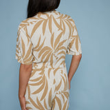 Contessa Tropical Linen Romper