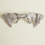 Silver Bow Barrette