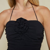 Maria Rosette Mini Dress