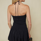 Maria Rosette Mini Dress
