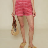 Viv Woven Shorts - Red