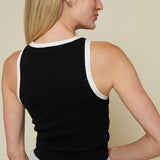 Rhea Contrast Tank Top