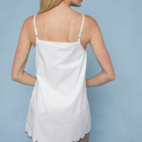 Eva Scalloped Mini Dress