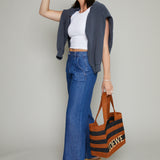 Polly Wide Leg Denim Trousers