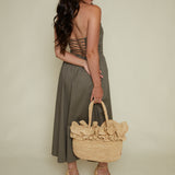 Kate Strappy Back Dress - Driftwood