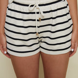 Sunny Striped Modal Shorts