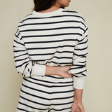 Nala Striped Modal Sweatshirt