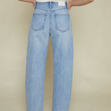 Blake High Rise Barrel Jeans - Gaze