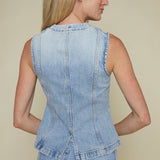 Benny Fitted Denim Vest