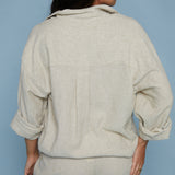 Roman Linen Button Up