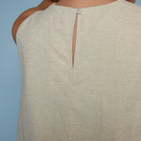 Odessa Pleated Trim Mini Dress