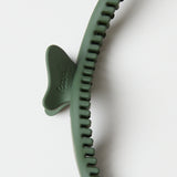 Matte Wavy Hair Clip- Evergreen