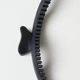 Matte Wavy Hair Clip- Black