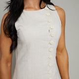 Anna Drop Waist Midi Dress