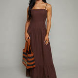 Monroe Embroidered Maxi Dress