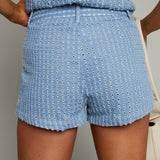 Darby High Waisted Denim Mini Shorts