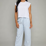 Sylvia Soft Denim Carpenter Pant