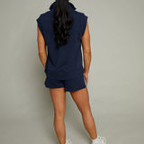 Finley Sleeveless Sweatshirt - Eclipse