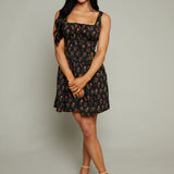 Ferris Floral Corset Mini Dress