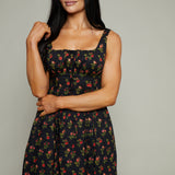 Ferris Floral Corset Mini Dress