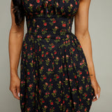 Ferris Floral Corset Mini Dress