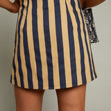 Esme Striped Mini Skirt