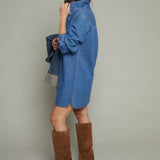 Lori Denim Shirt Dress