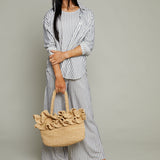 Pia Striped Lightweight Button Up