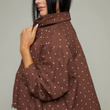 Bijou Polka Dot High Neck Jacket