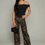 Trish Second Skin Off The Shoulder Top - Black