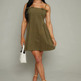 Roma Bow Trim Mini Dress