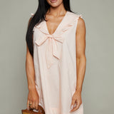 Willa Oversized Collar Poplin Mini Dress