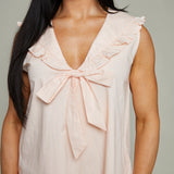 Willa Oversized Collar Poplin Mini Dress