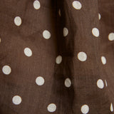 Jolene Polka Dot Long Sleeve Collared Blouse