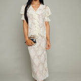 Eisley Lace Short Sleeve Blouse