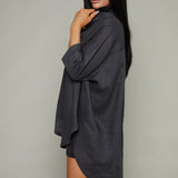 Madden Lounge Linen Longline Shirt