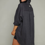 Madden Lounge Linen Longline Shirt
