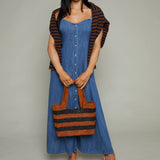 Haven Striped Button Front Cardigan