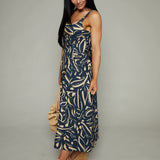 Hayden Patterned Midi Dress
