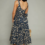 Hayden Patterned Midi Dress