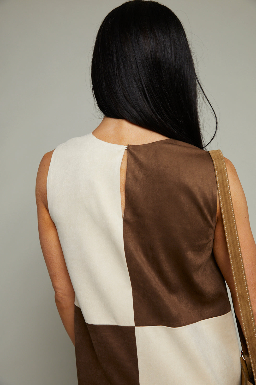 Gianni Contrasted Shift Dress